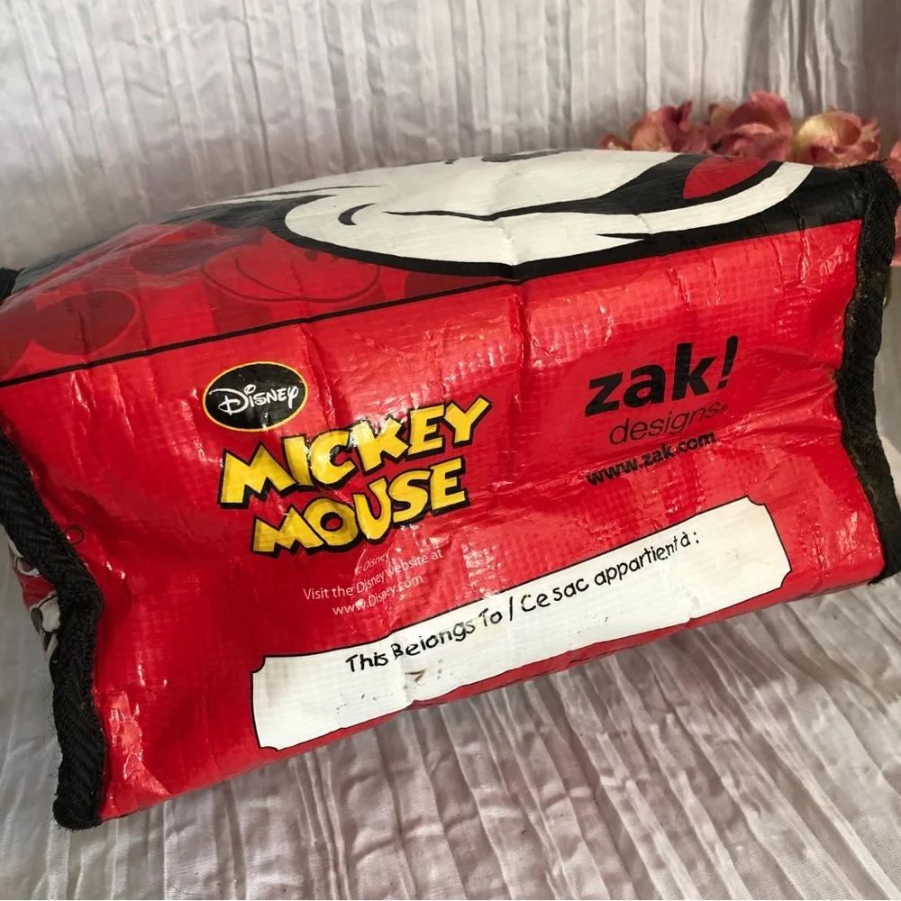 DISNEY Mickey Mouse kids lunch bag tote cooler large, perfect for school